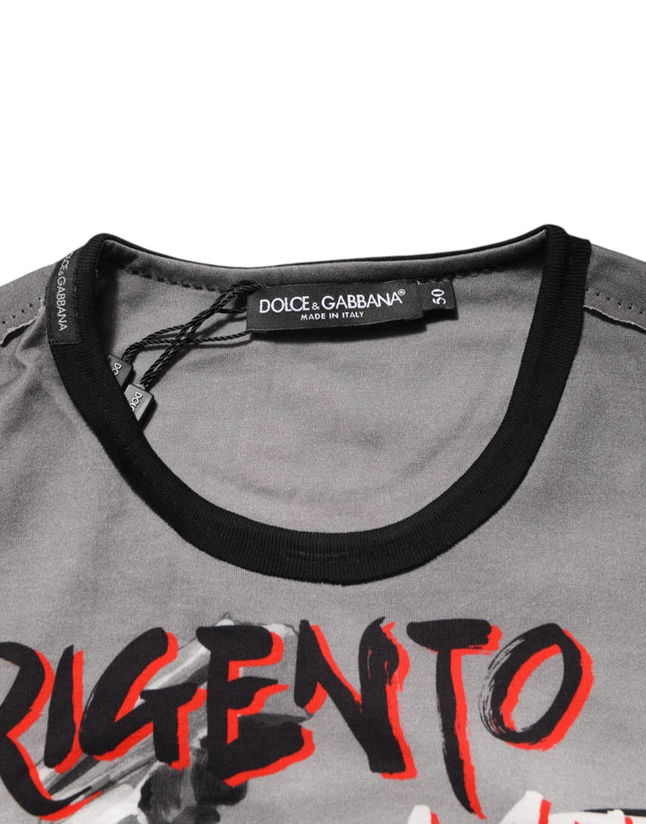 Dolce &amp; Gabbana Multicolor Agrigento Dance Jazz Music Print T-shirt