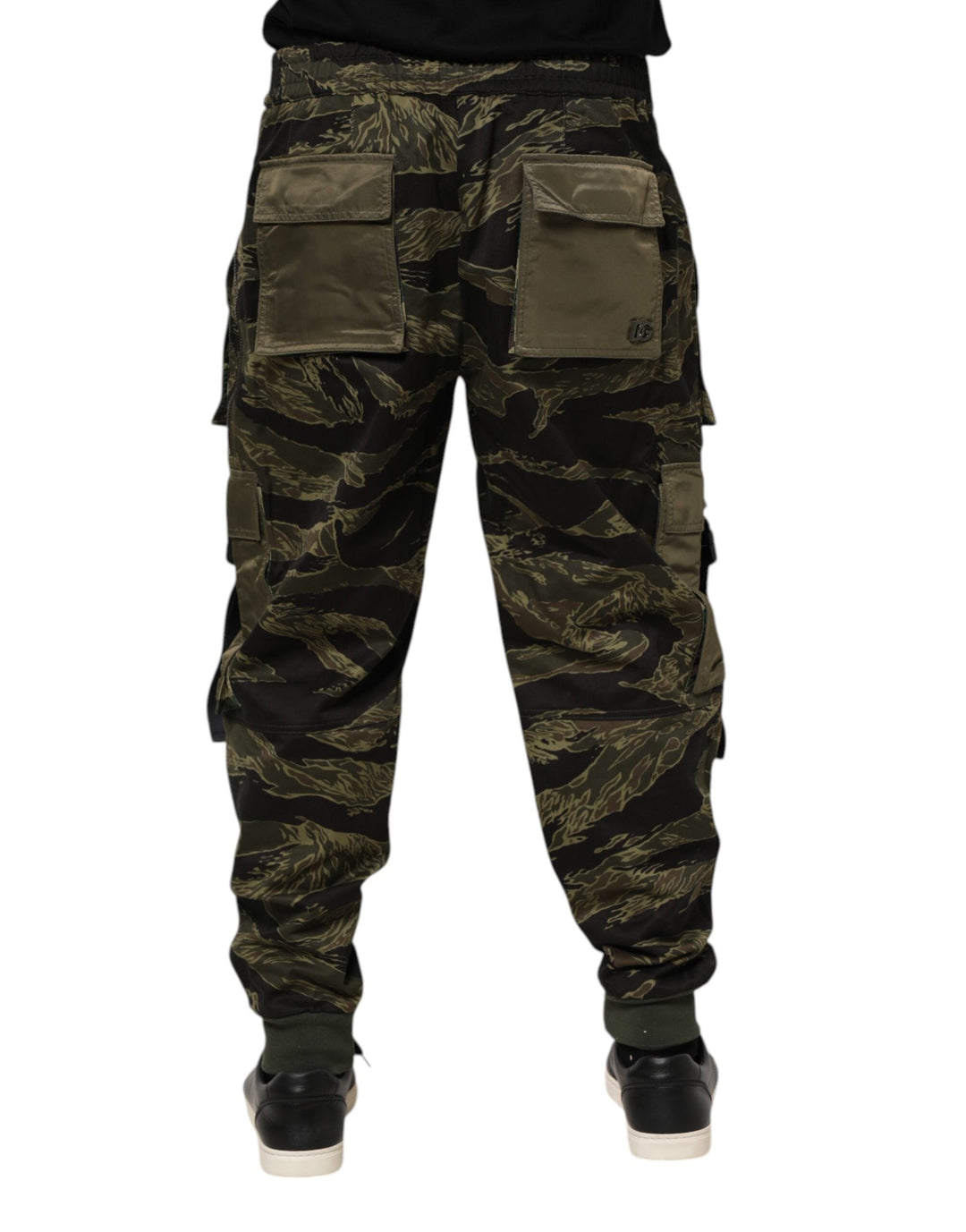 Men’s Dolce &amp; Gabbana Multicolor Cargo Camouflage Pants