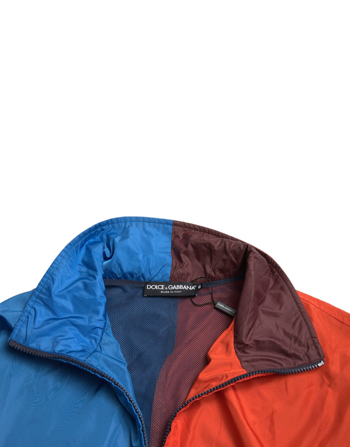Men’s Dolce &amp; Gabbana Multicolor Color Windbreaker Jacket