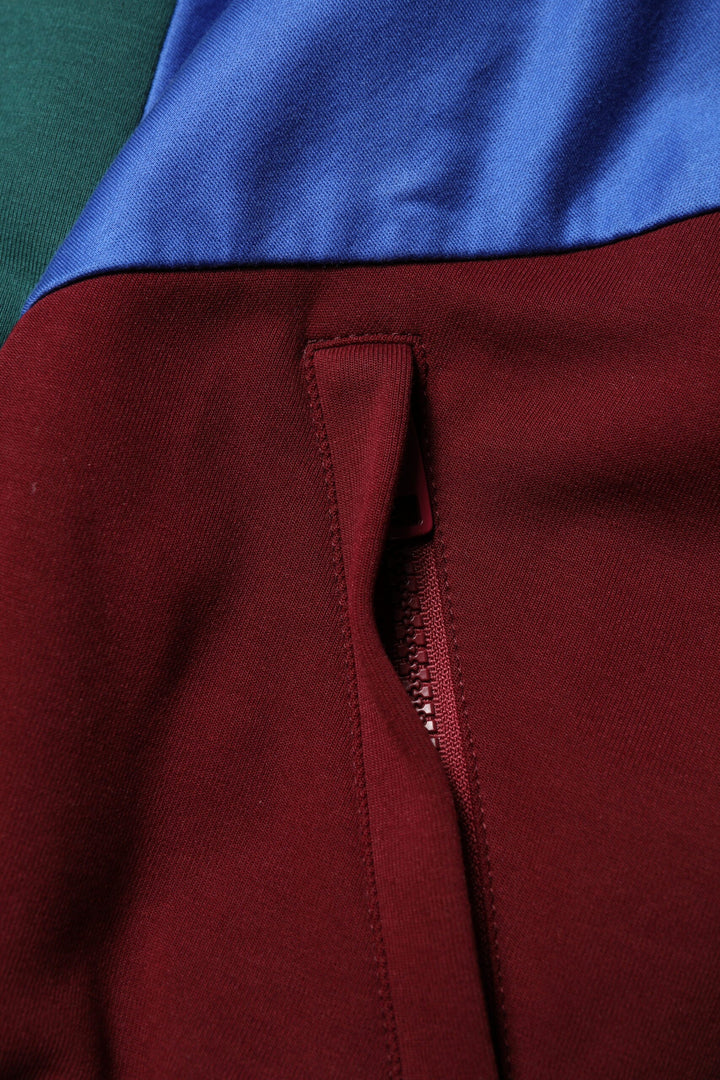 Men’s Dolce &amp; Gabbana Multicolor Cotton Logo Full Zip Jacket