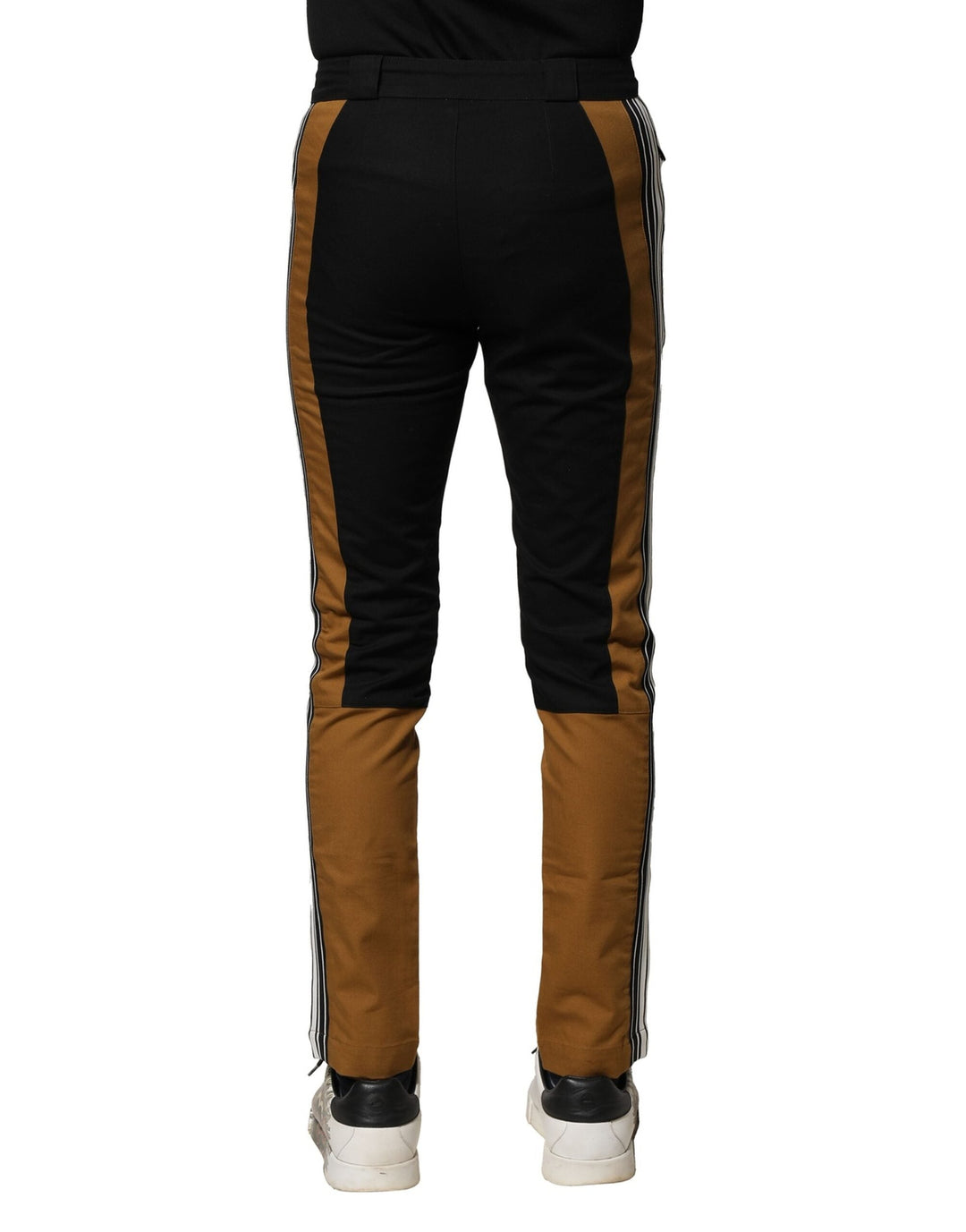 Men’s Dolce &amp; Gabbana Multicolor Cotton Slim Fit Men Pants