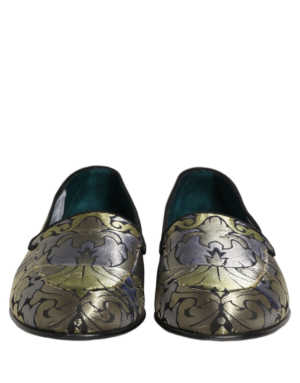 Men’s Dolce & Gabbana Multicolor Floral Jacquard Men Loafers Shoes