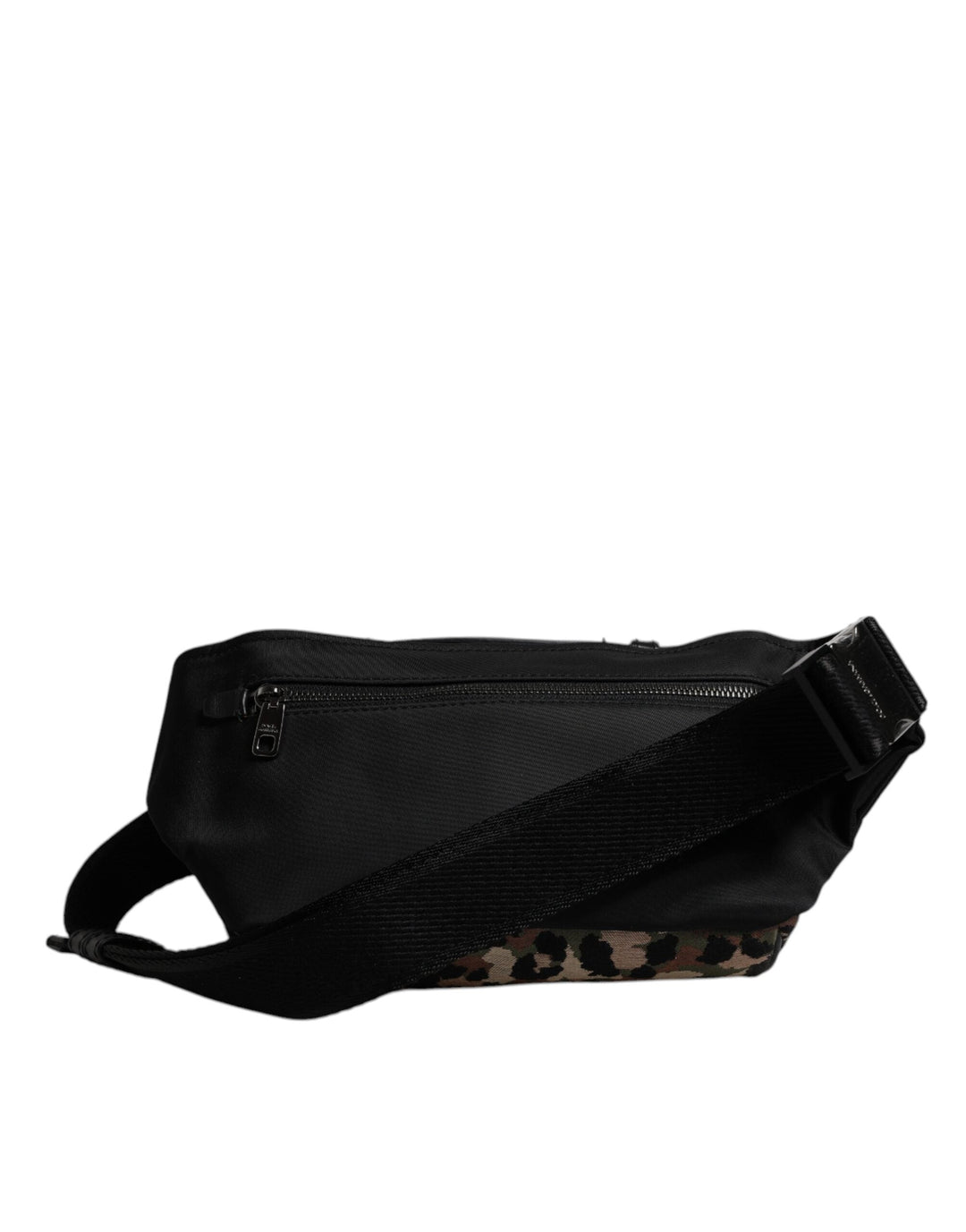 Men’s Dolce &amp; Gabbana Multicolor Leopard Dg Logo Belt Waist Fanny Pack Bag