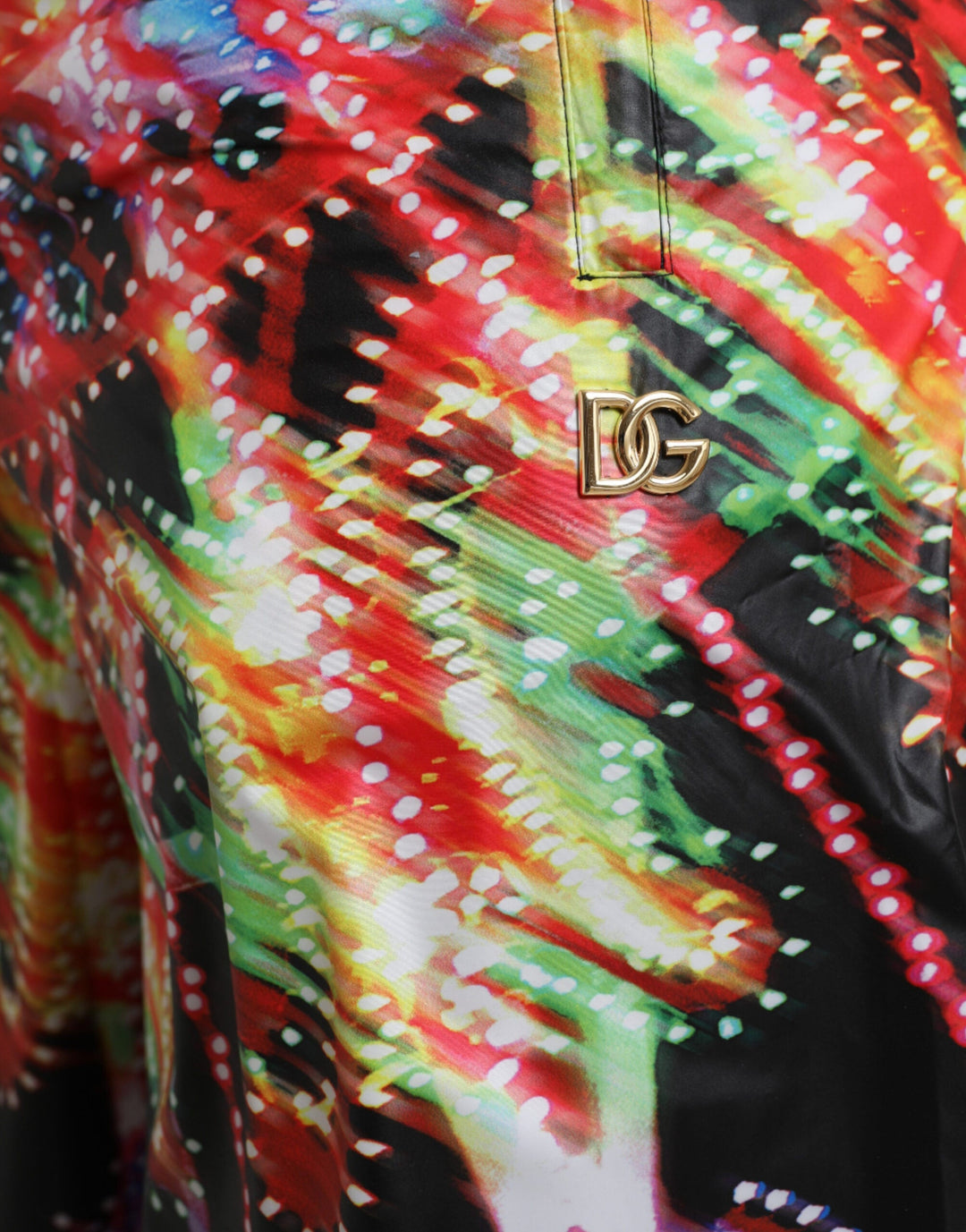 Men’s Dolce &amp; Gabbana Multicolor Luminarie Print Men Bermuda Shorts