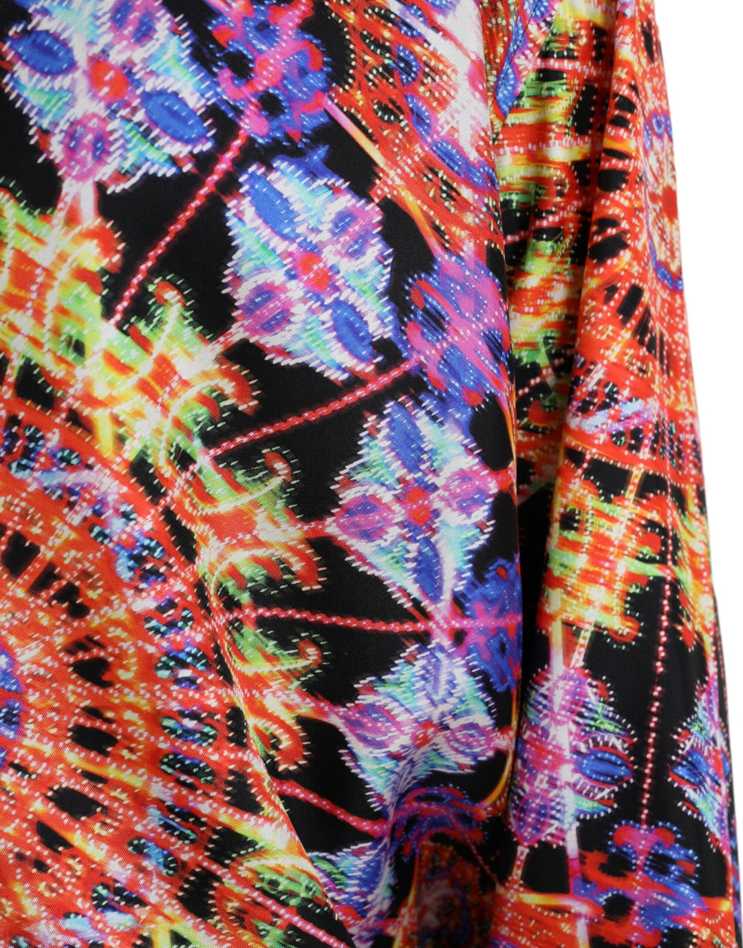 Men’s Dolce &amp; Gabbana Multicolor Luminarie Silk Men Casual Shirt