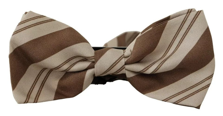 Men’s Dolce &amp; Gabbana Multicolor Patterned Adjustable Neck Bow Tie Men