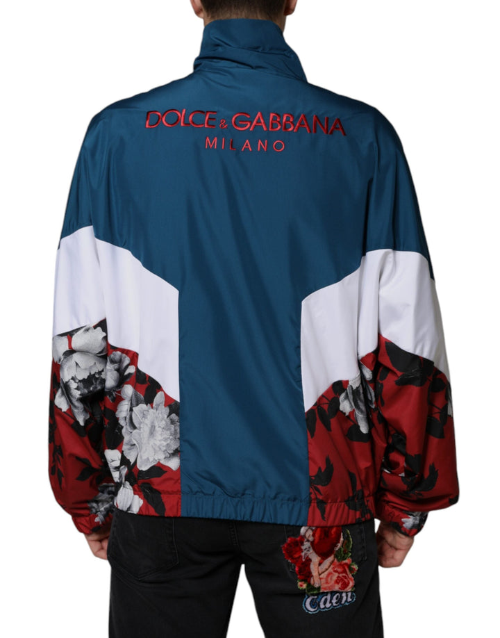 Men’s Dolce &amp; Gabbana Multicolor Polyester Full Zip Jacket