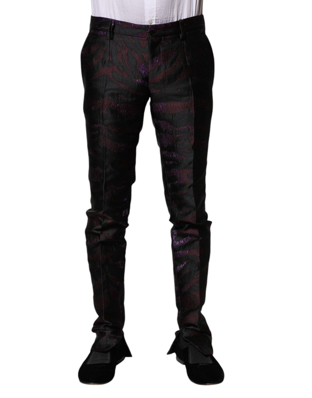 Men’s Dolce &amp; Gabbana Multicolor Polyester Patterned Pants