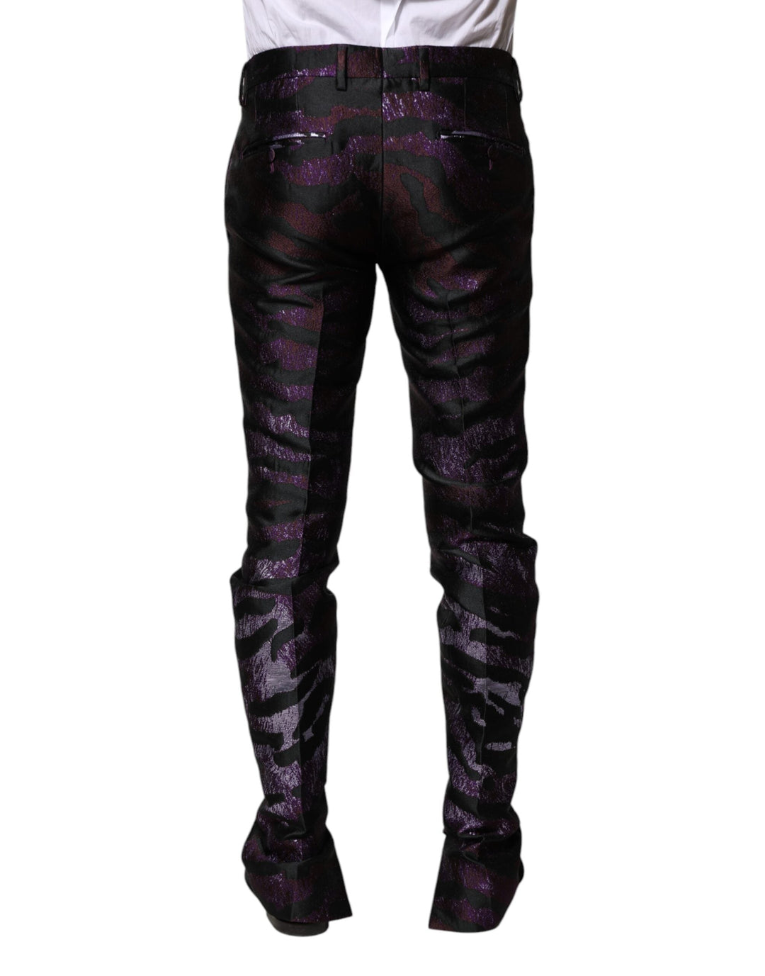 Men’s Dolce &amp; Gabbana Multicolor Polyester Patterned Pants