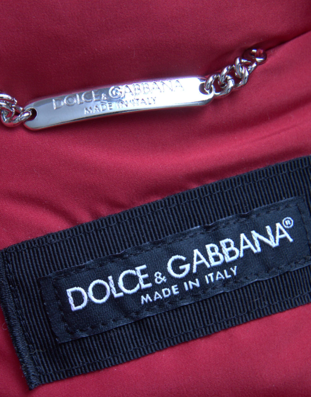 Men’s Dolce &amp; Gabbana Multicolor Quilted Hooded Puffer Jacket