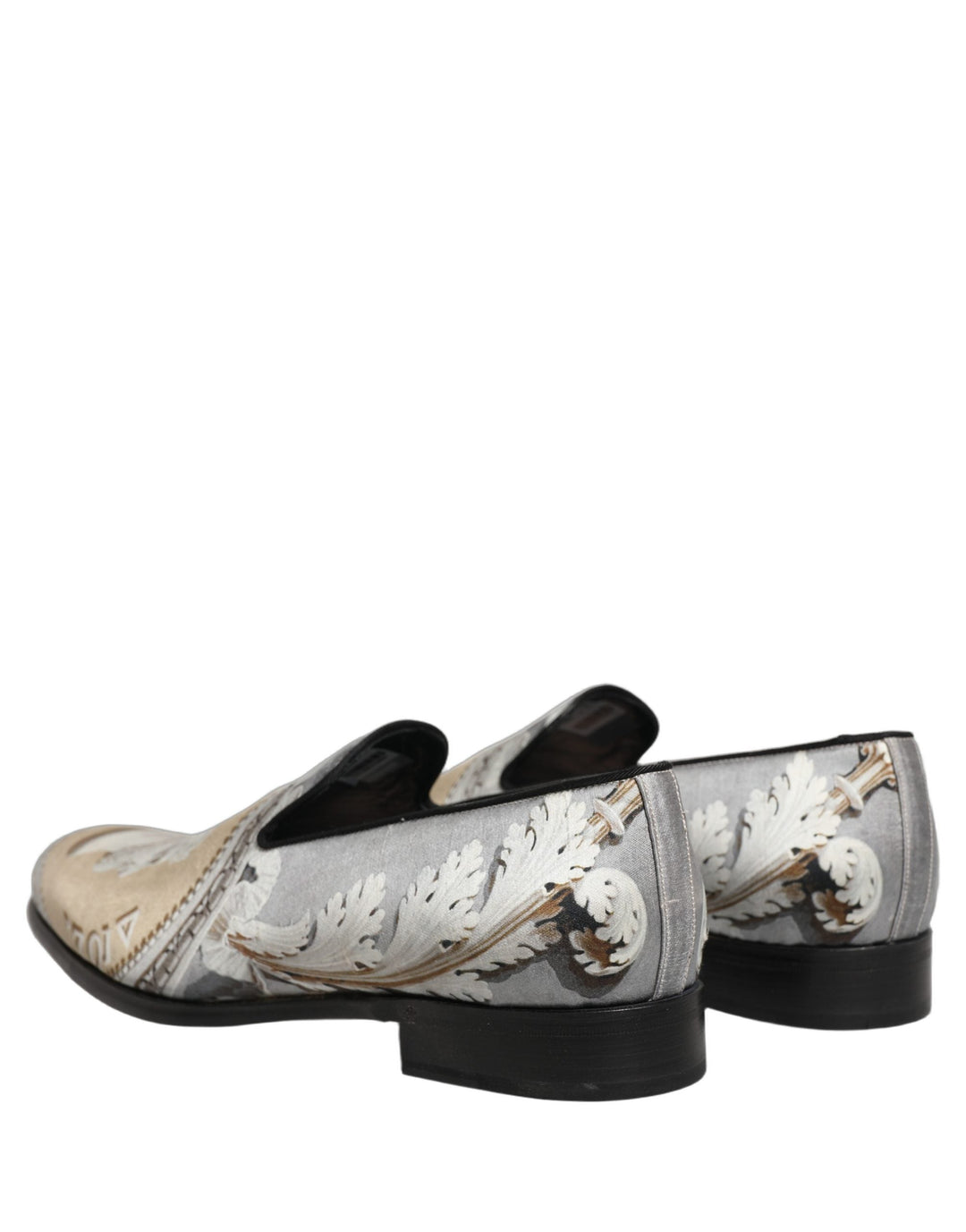Men’s Dolce &amp; Gabbana Multicolor Roman Slip on Dress Loafers Shoes
