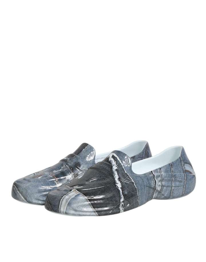 Men’s Dolce &amp; Gabbana Multicolor Rubber Men Low Top Sneakers Shoes