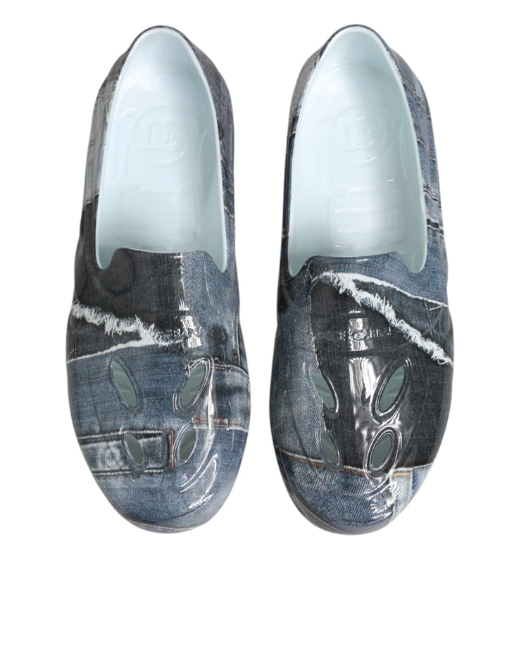 Men’s Dolce &amp; Gabbana Multicolor Rubber Men Low Top Sneakers Shoes