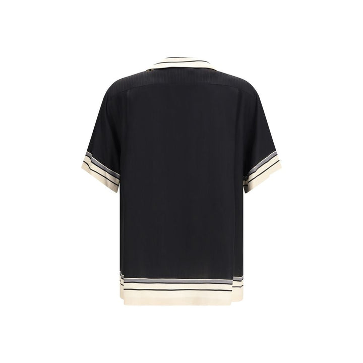 Dolce &amp; Gabbana Multicolor Silk Shortsleeve Shirt
