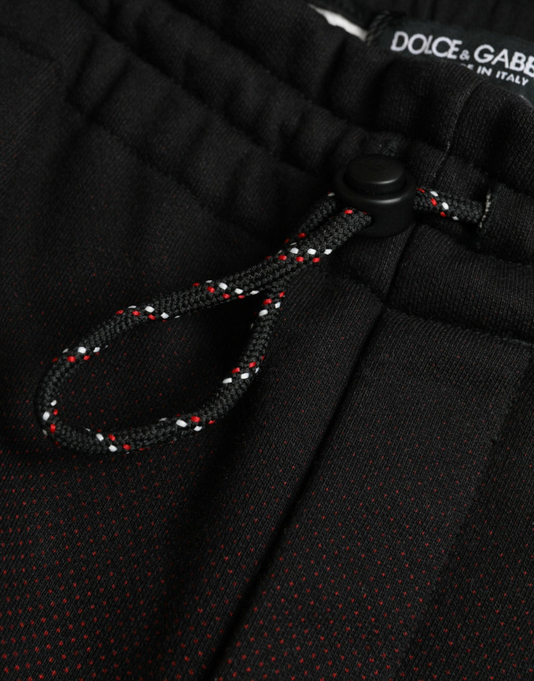 Men’s Dolce &amp; Gabbana Red Leopard Print Cotton Bermuda Shorts