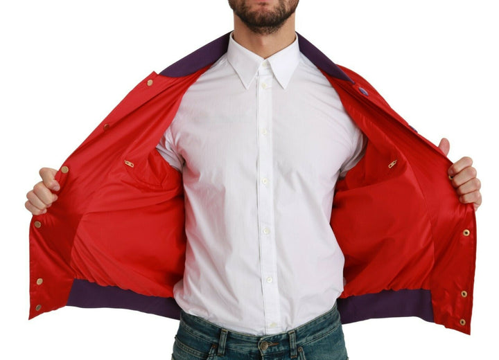 Men’s Dolce &amp; Gabbana Red Year of the Pig Bomber Jacket