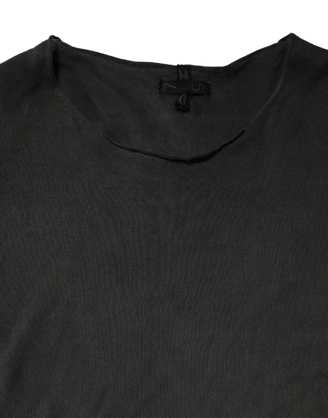 Men’s Dolce &amp; Gabbana Sweater Black Cotton Crewneck Sweatshirt