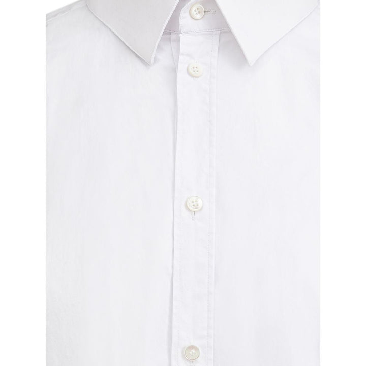 Dolce &amp; Gabbana White Cotton Dress Shirt