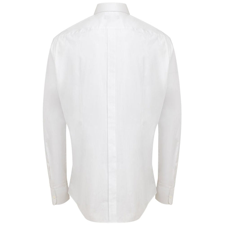 Dolce &amp; Gabbana White Cotton Dress Shirt