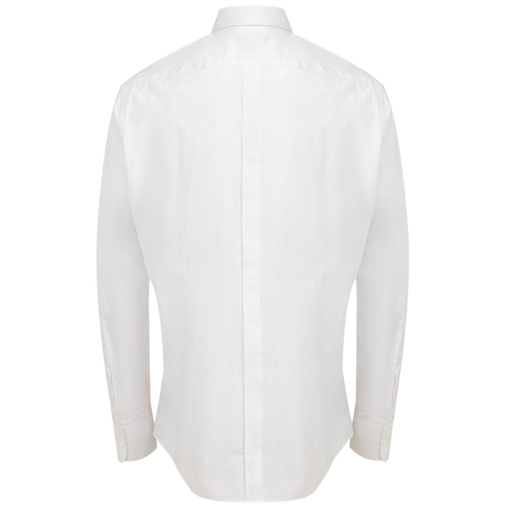 Men’s Dolce & Gabbana White Cotton Dress Shirt