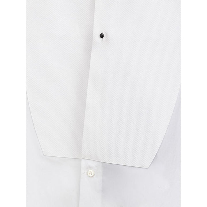 Dolce &amp; Gabbana White Cotton Dress Shirt