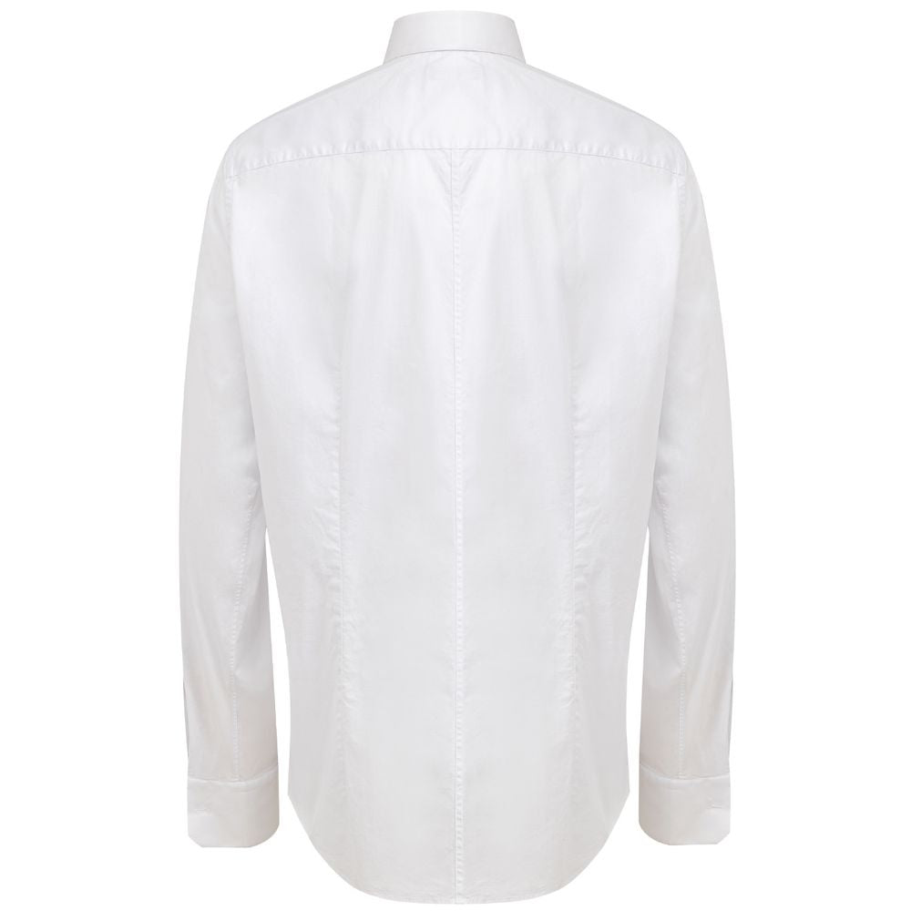 Men’s Dolce &amp; Gabbana White Cotton Dress Shirt