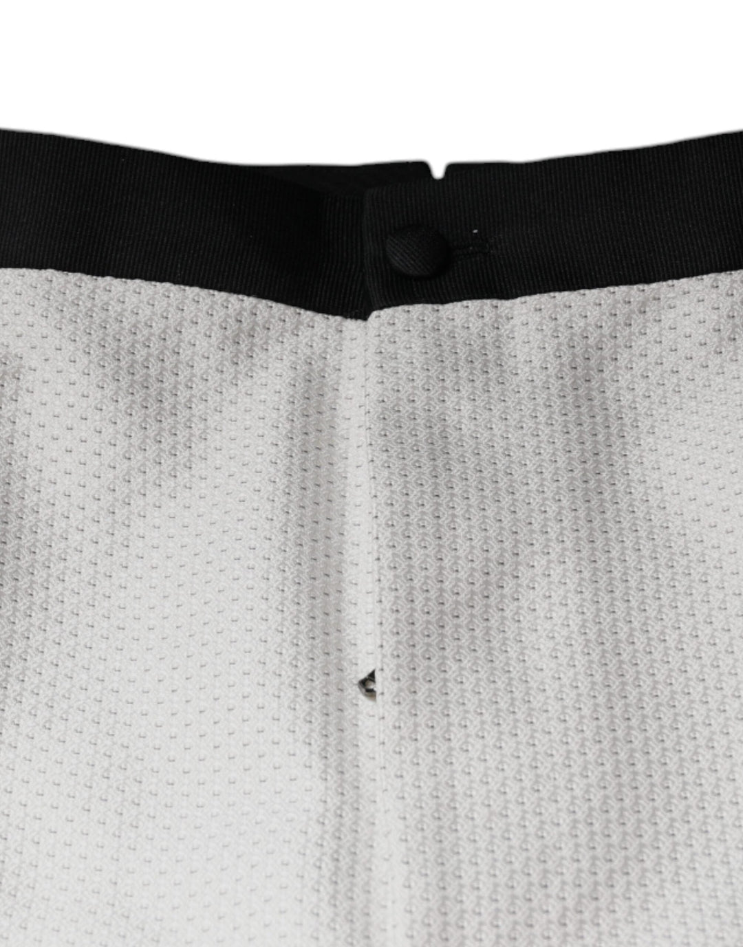 Men’s Dolce &amp; Gabbana White Polyester Formal Dress Pants