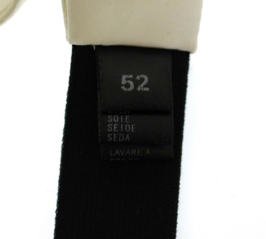 Dolce &amp; Gabbana White Waist Silk Cummerbund Belt