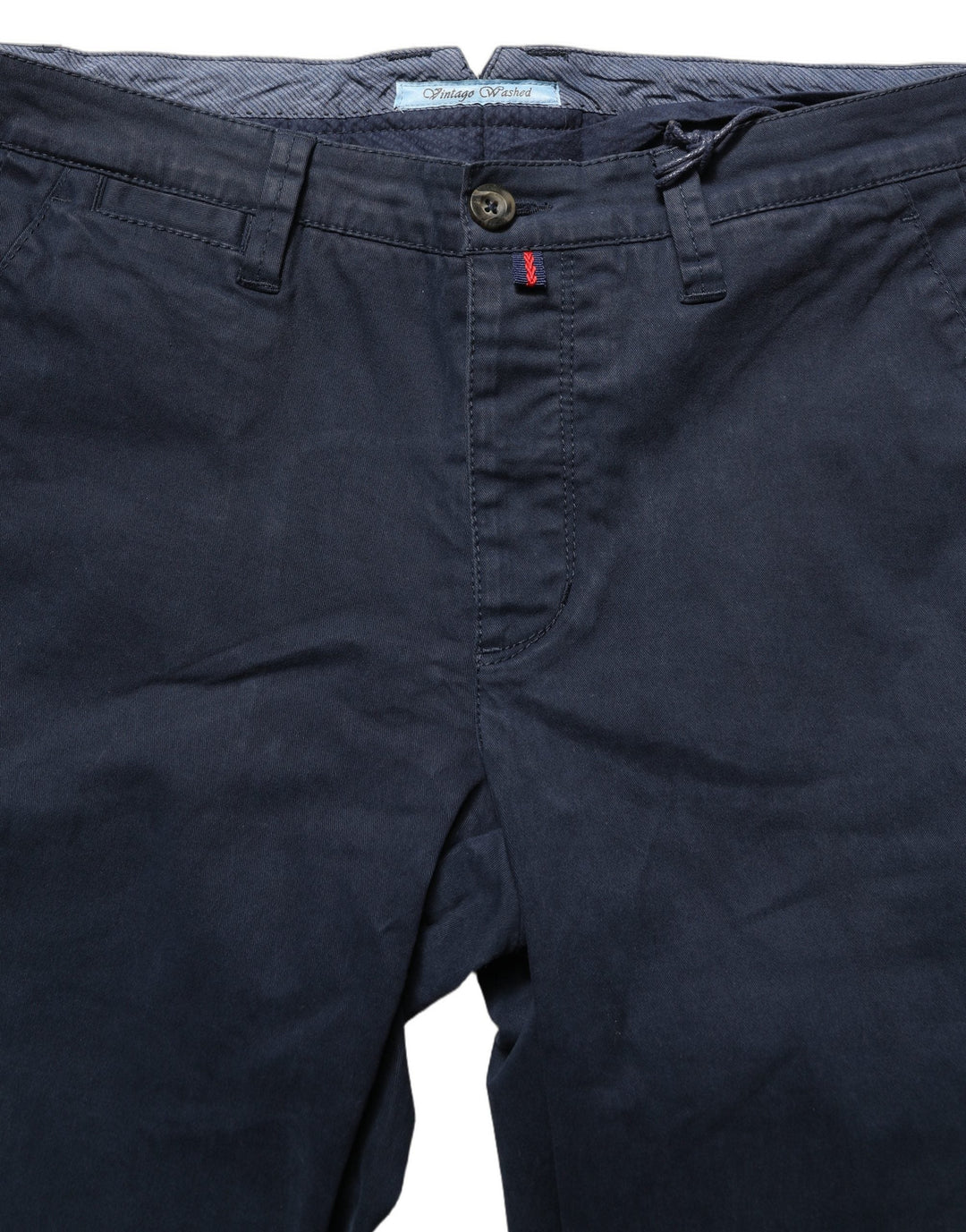 Men’s Domenico Tagliente Navy Blue Skinny Chino Mid Waist Men Pants