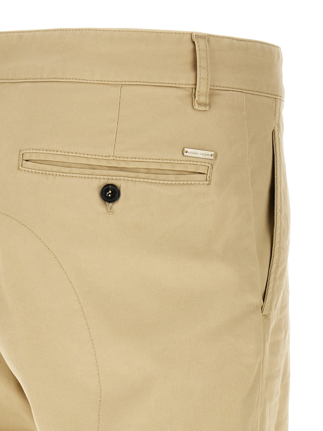Men’s Dsquared² Beige Cotton Cargo Pants