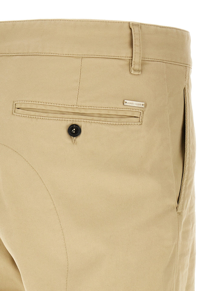 Men’s Dsquared² Beige Cotton Cargo Pants