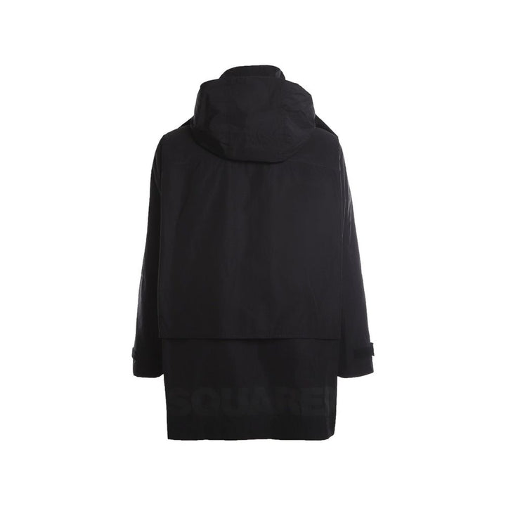 Men’s Dsquared² Black Nylon Shell Jacket