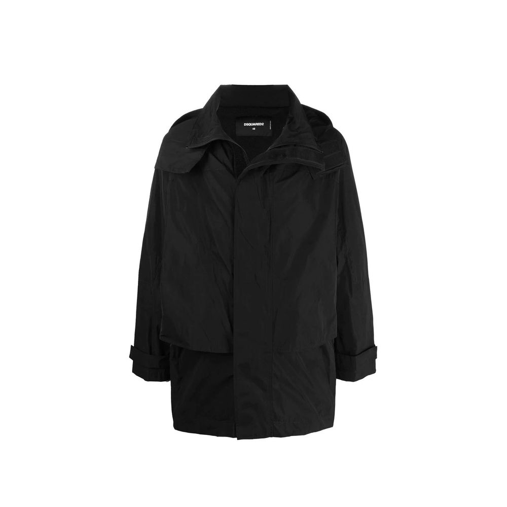 Men’s Dsquared² Black Nylon Shell Jacket