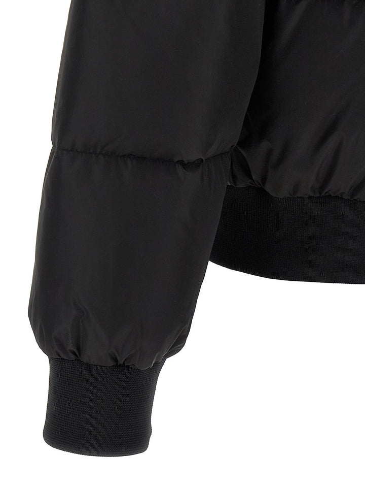 Men’s Dsquared² Black Polyamide Bomber