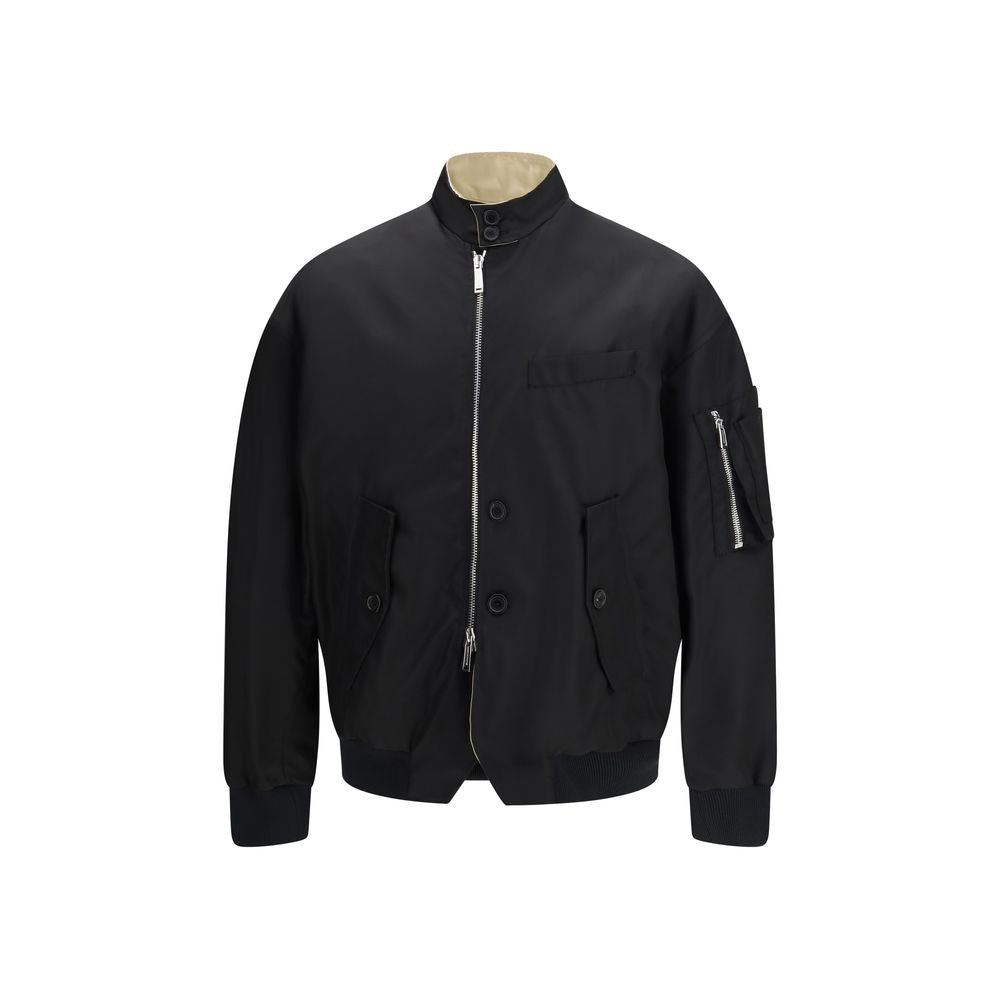 Men’s Dsquared² Black Polyamide Bomber