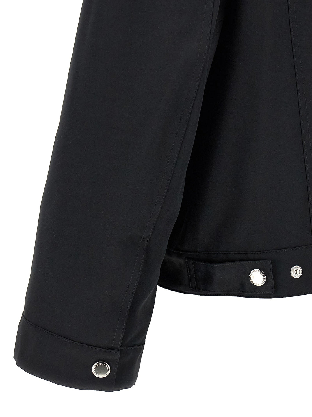 Men’s Dsquared² Black Polyester Full-length Jacket