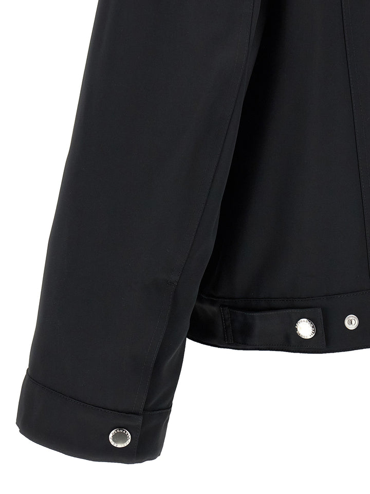 Men’s Dsquared² Black Polyester Full-length Jacket