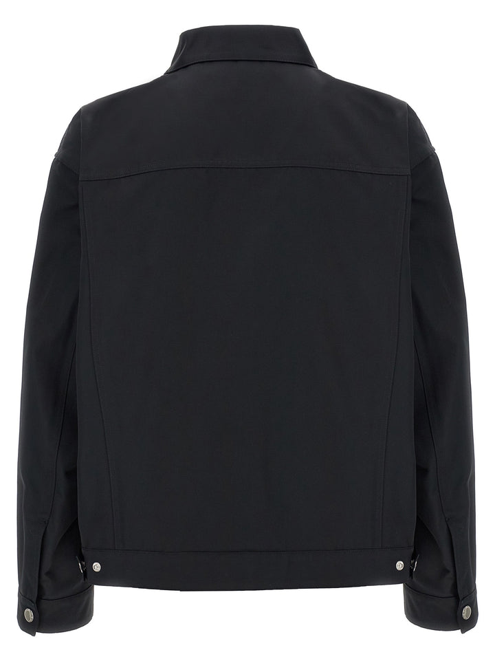 Men’s Dsquared² Black Polyester Full-length Jacket