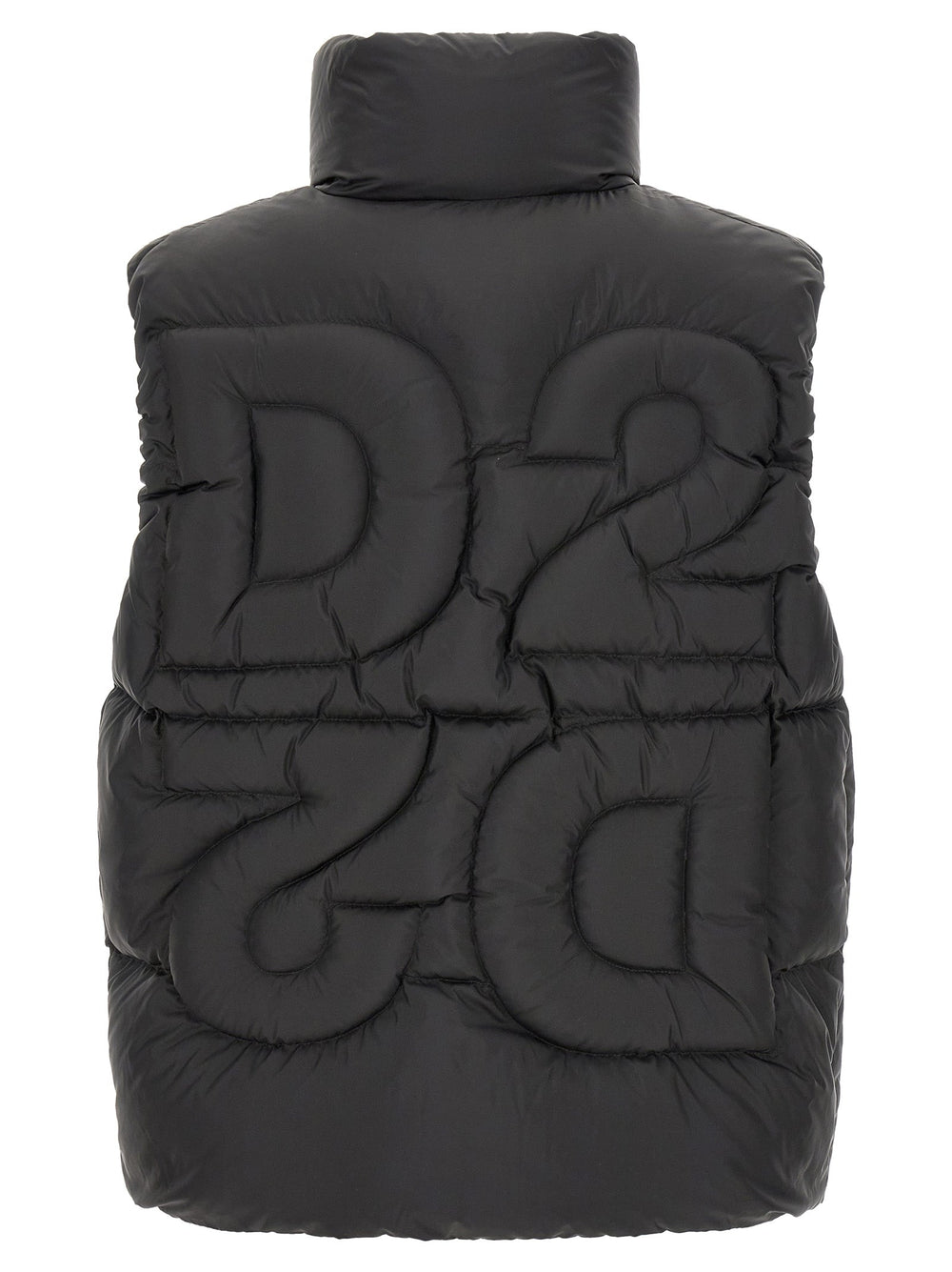 Men’s Dsquared² Black Polyester Sleeveless Jacket