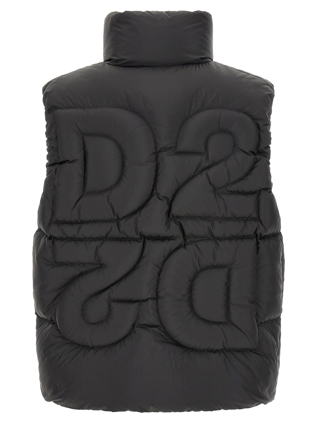 Men’s Dsquared² Black Polyester Sleeveless Jacket