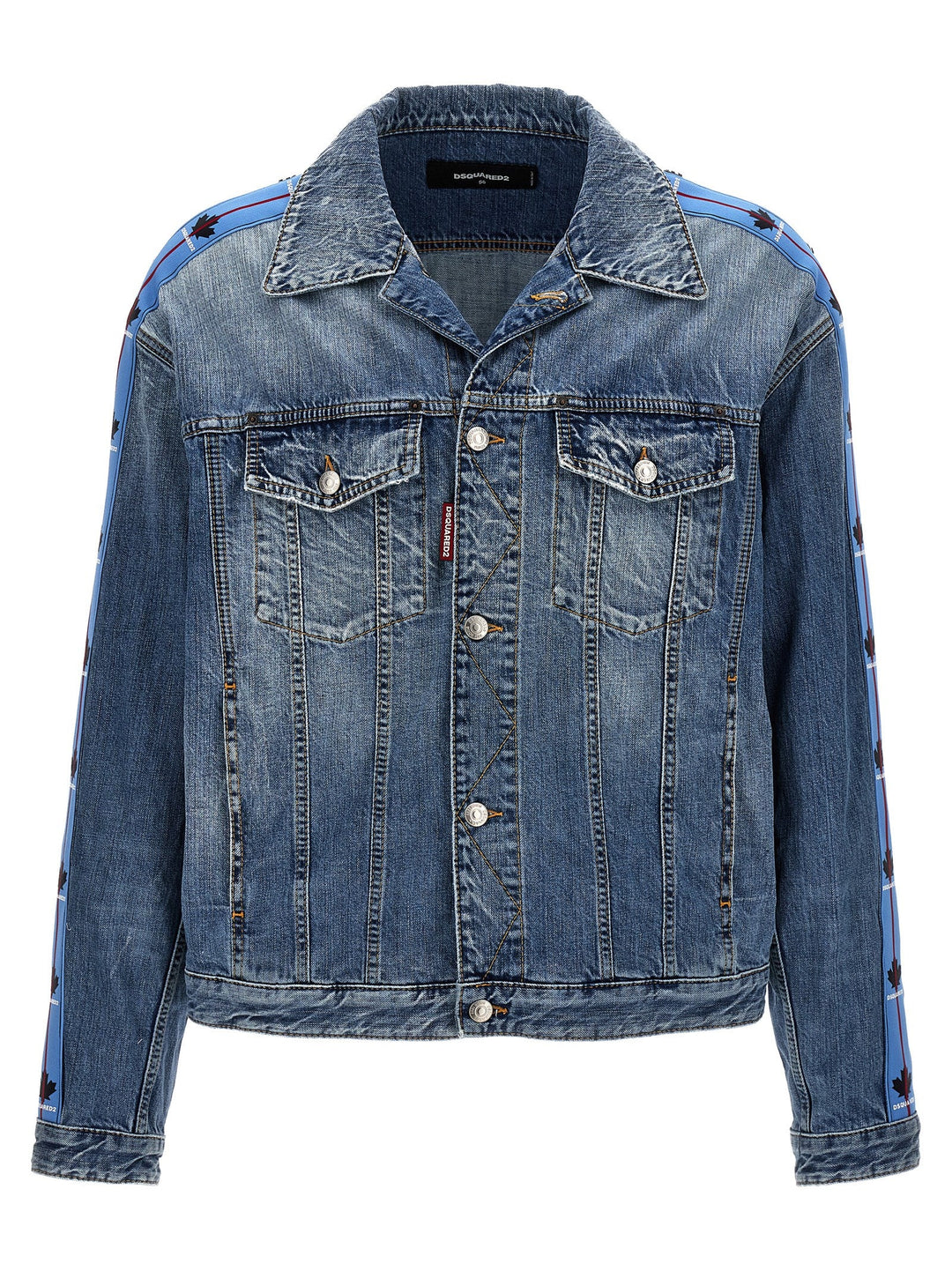 Men’s Dsquared² Blue Cotton Denim Jacket
