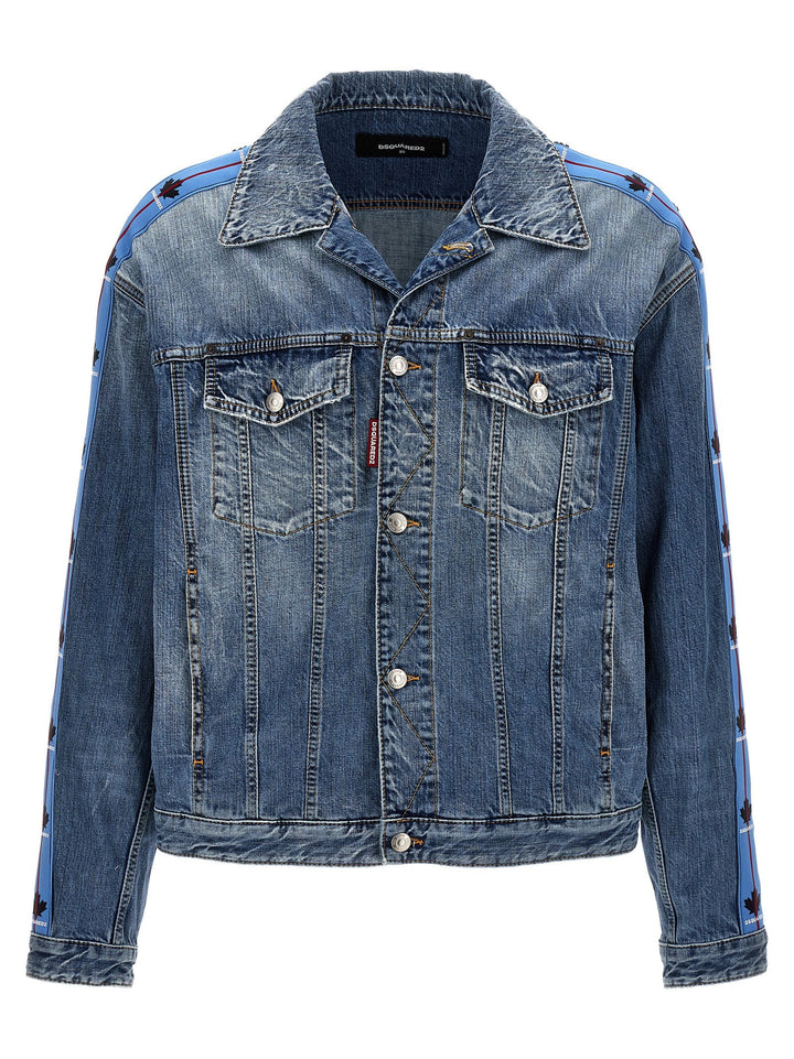 Men’s Dsquared² Blue Cotton Denim Jacket
