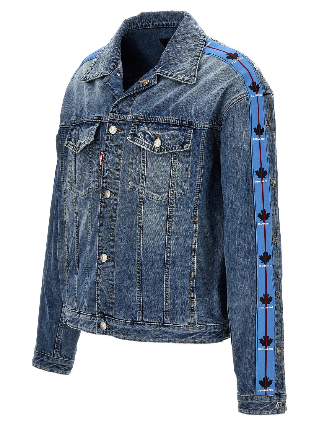 Men’s Dsquared² Blue Cotton Denim Jacket