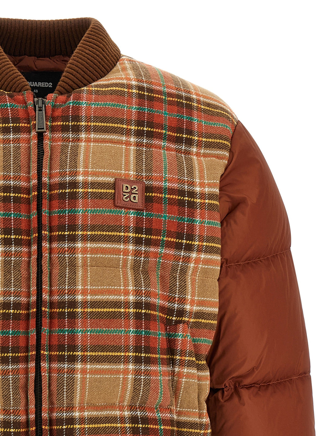 Men’s Dsquared² Brown Marabou Bomber