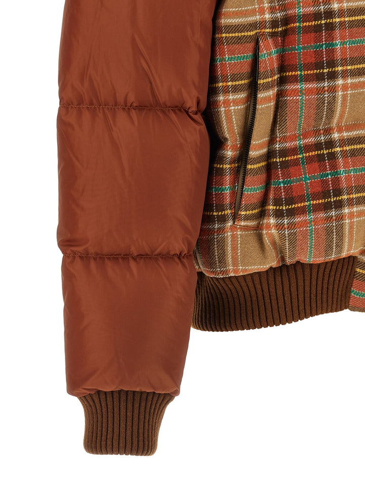 Men’s Dsquared² Brown Marabou Bomber