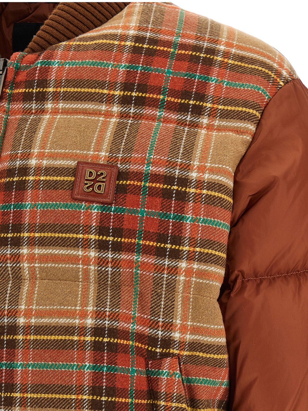 Men’s Dsquared² Brown Marabou Bomber