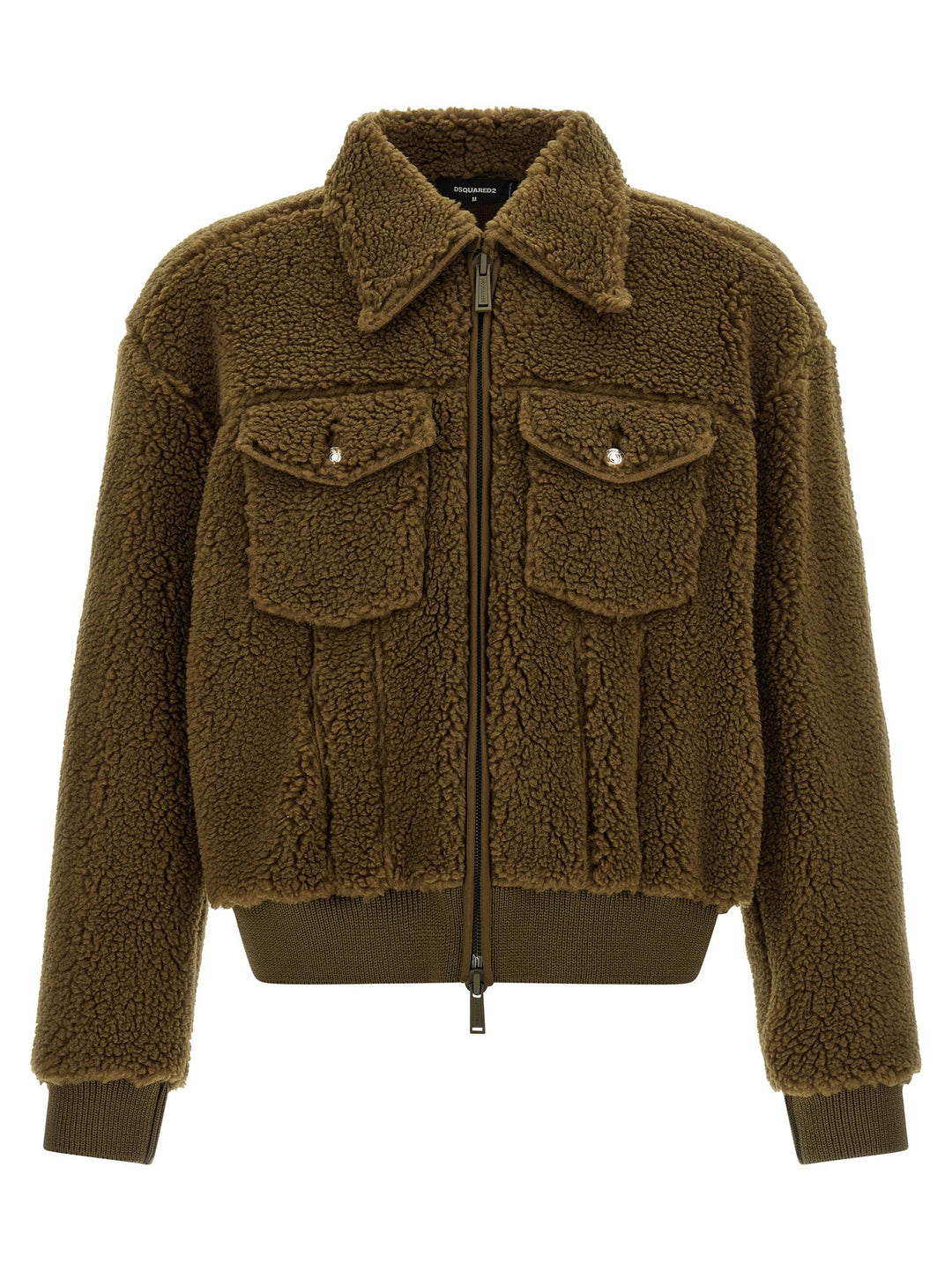 Men’s Dsquared² Brown Polyester Full-length Jacket
