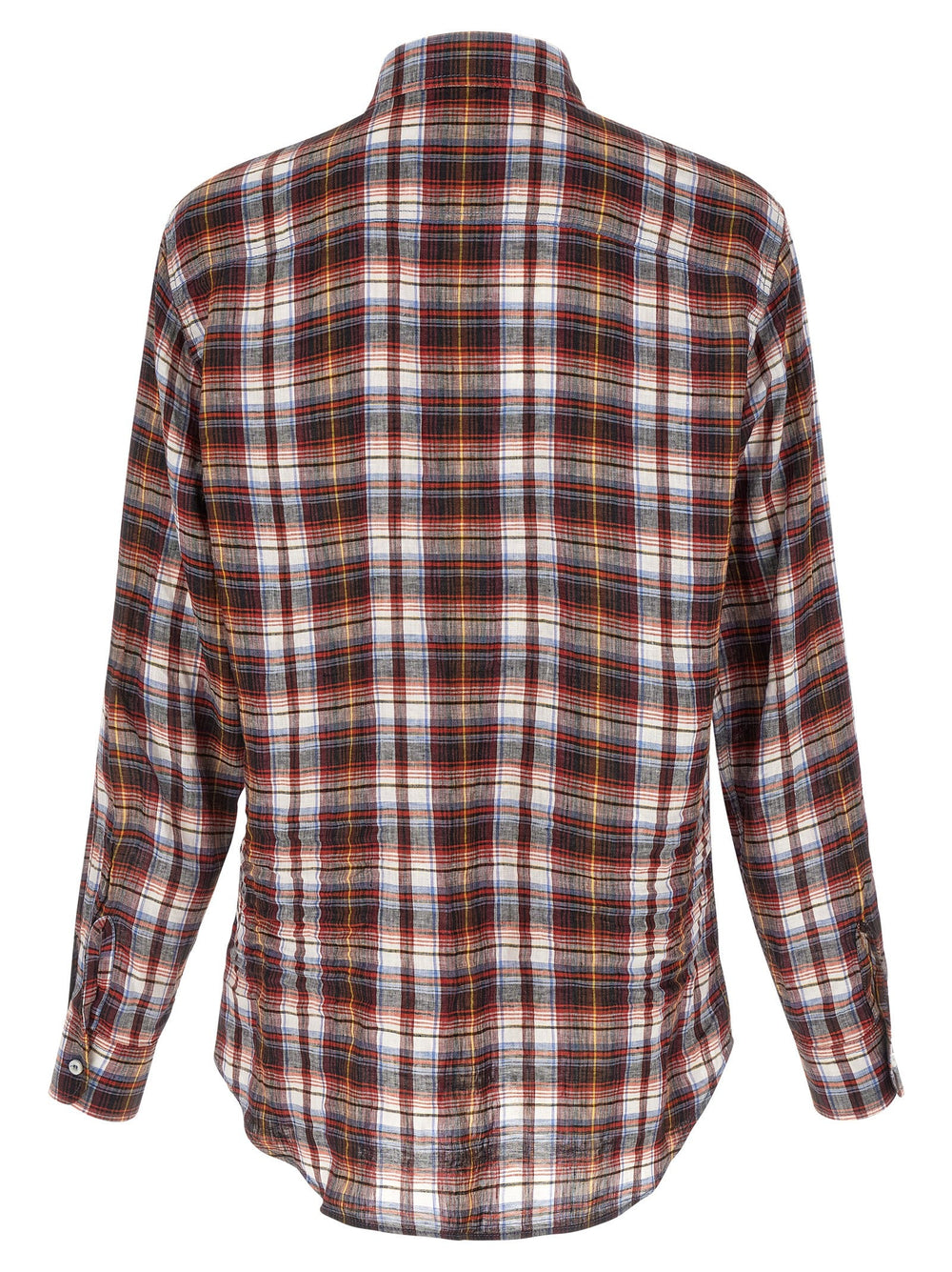 Dsquared² Multicolor Linen Blouse
