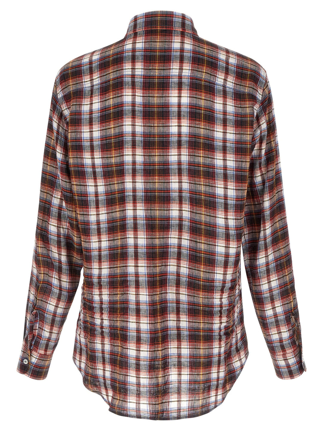 Dsquared² Multicolor Linen Blouse