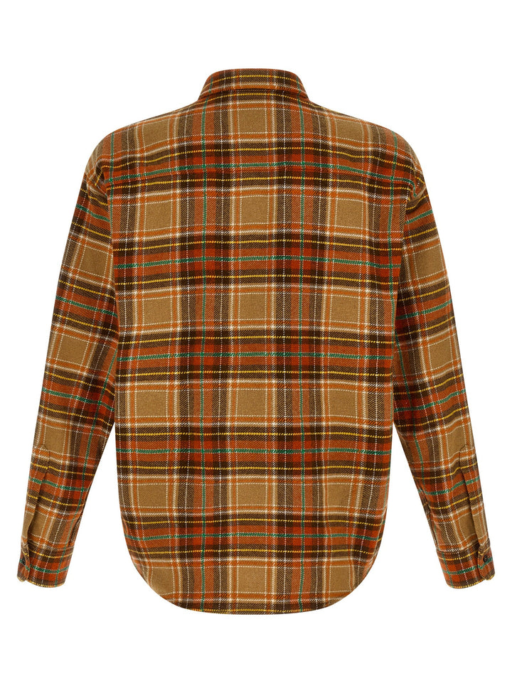 Dsquared² Orange Marabou Blouse